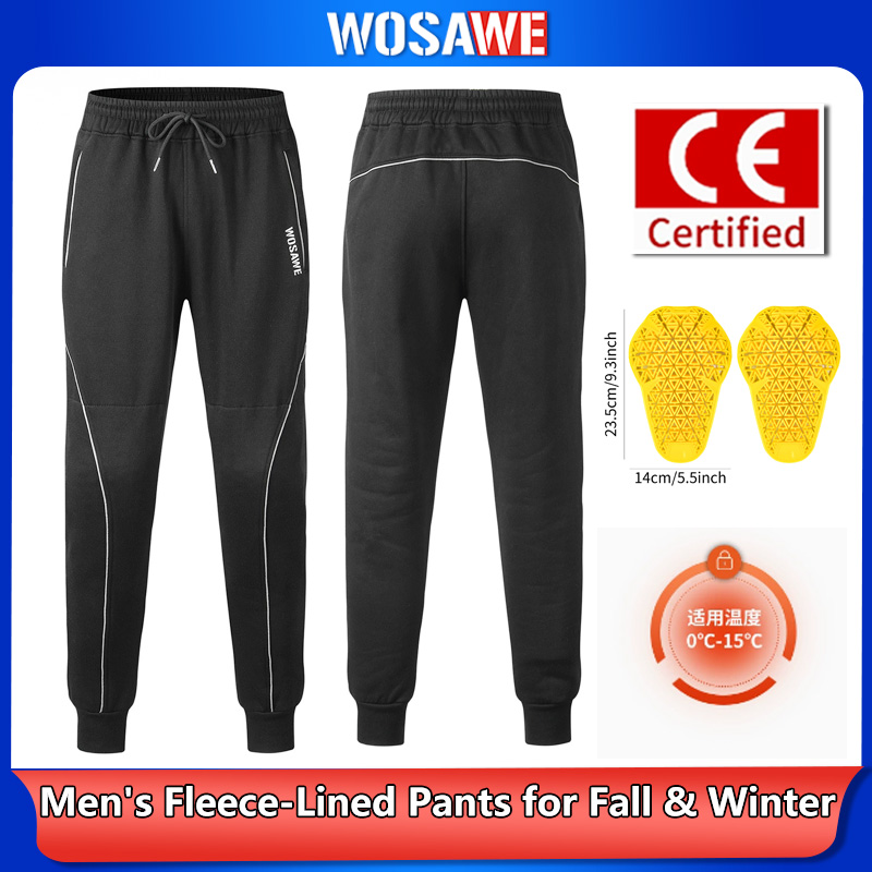 Cycling Gear In Winter - Spodnie motocyklowe zimowe WOSAWE dla mężczyzn,