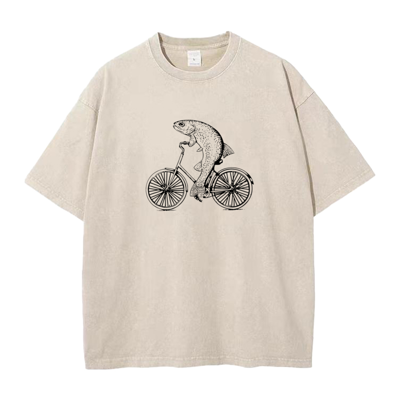 Vintage Cycling Gear - Tops & Tees Washed Tops Shirt