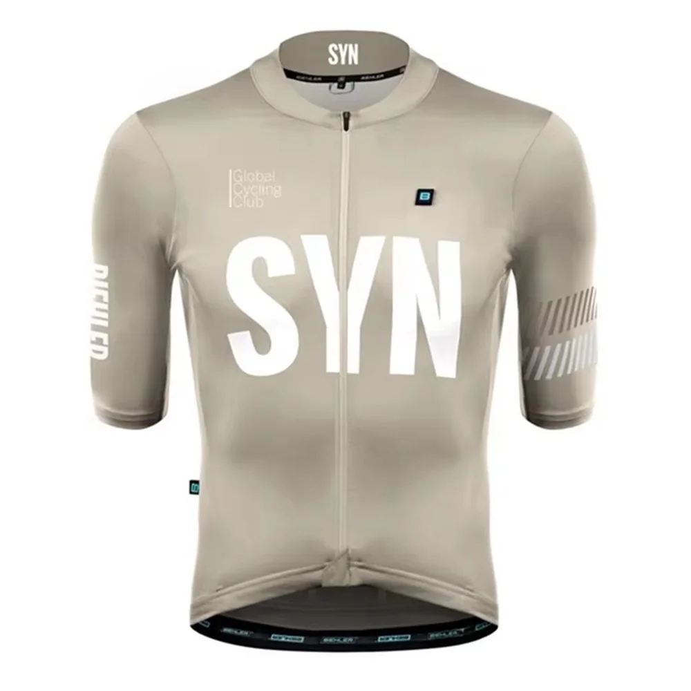 Cycling Gear Outfit - Nowa Koszulka Kolarska Męska SYN Team