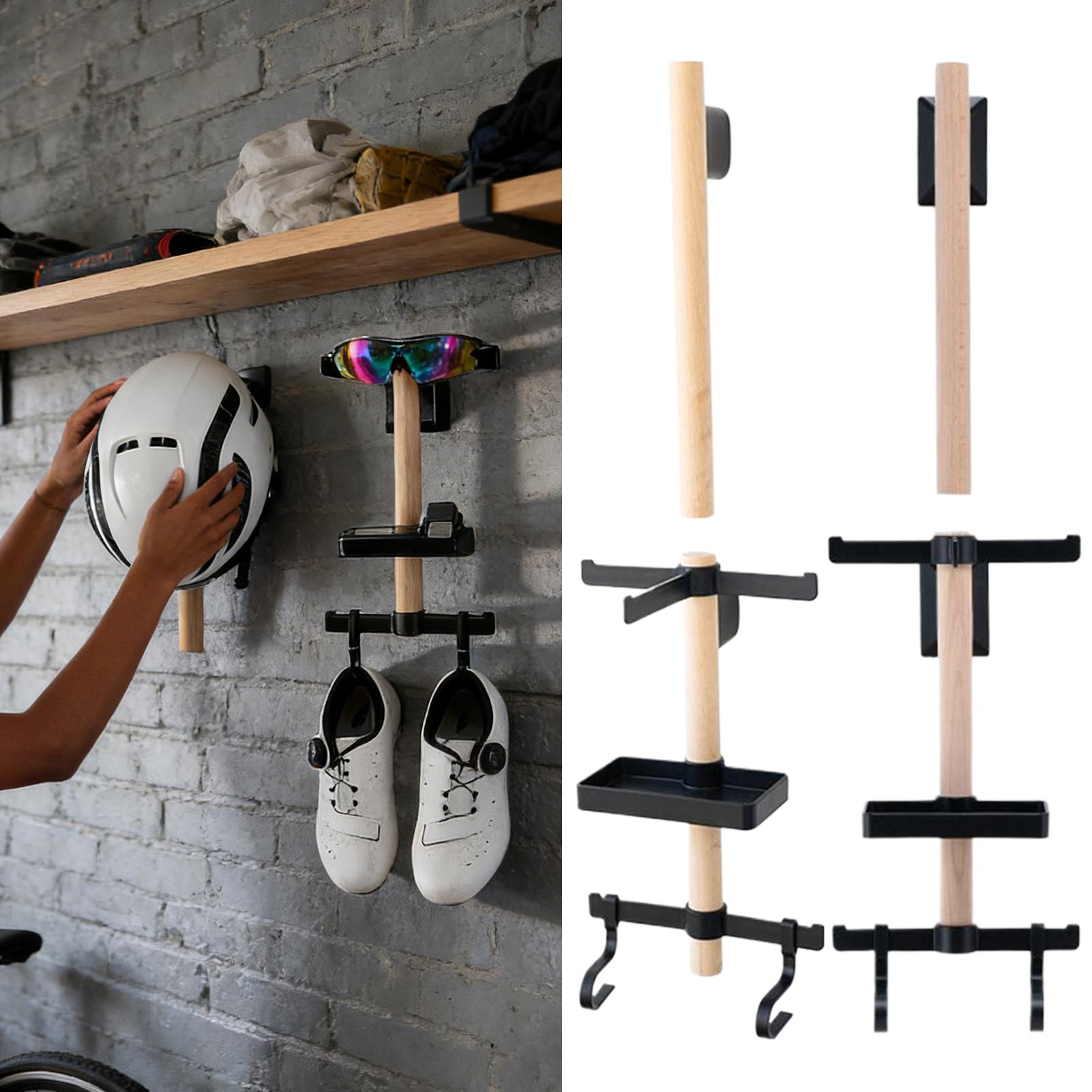 Cycling Gear Wall Mount - Uchwyt ścienny do przechowywania sprzętu rowerowego,