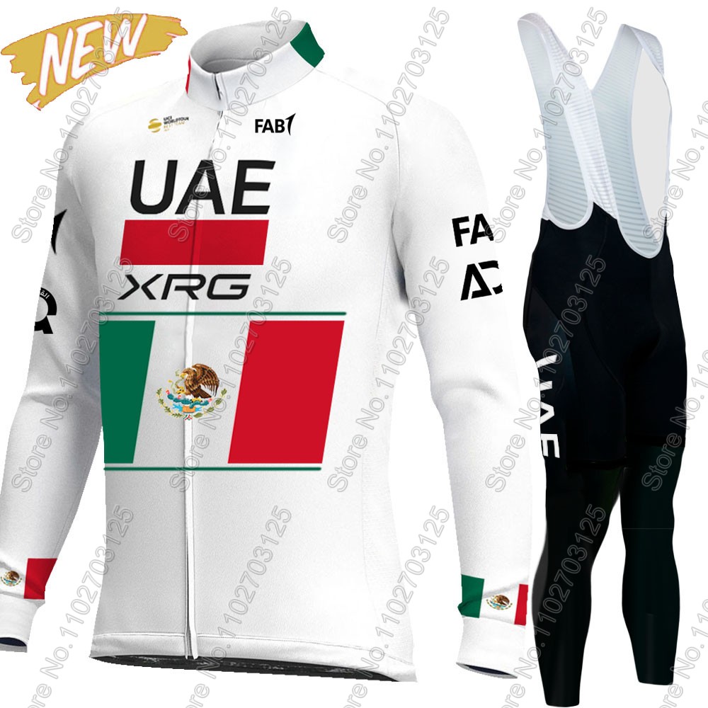 Cycling Gear Outfit - Zestaw kolarski UAE Team 2026 Meksyk