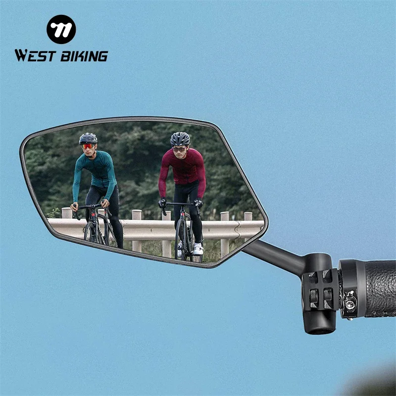 Cycle Zone - WEST BIKING Lusterko rowerowe przeciwodblaskowe Końcówka