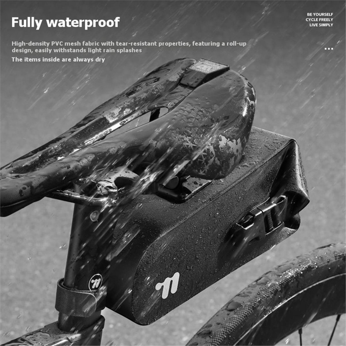 Cycling Gear Manufacturer - Wodoodporna torba rowerowa na siodełko z