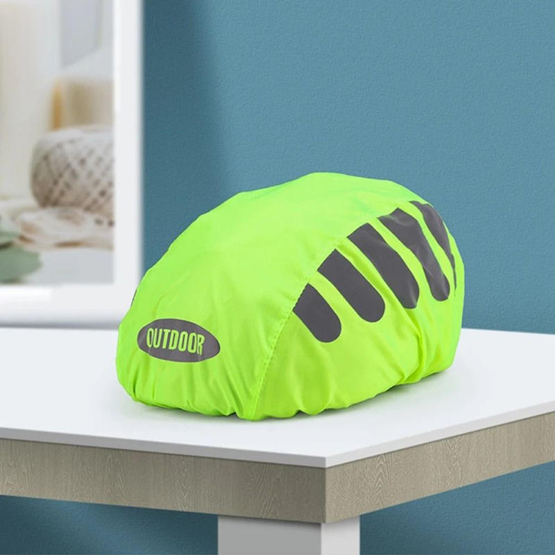 Cycling Visibility Gear - Wodoodporny pokrowiec na kask rowerowy z