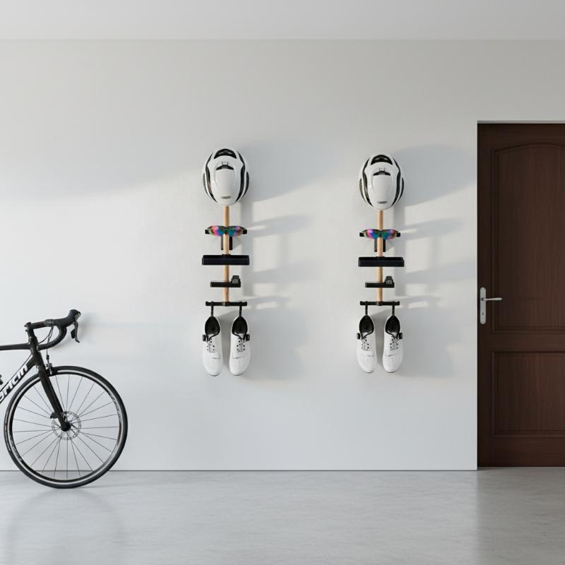Cycling Gear Wall Mount - Uchwyt na biurko do roweru, organizer,