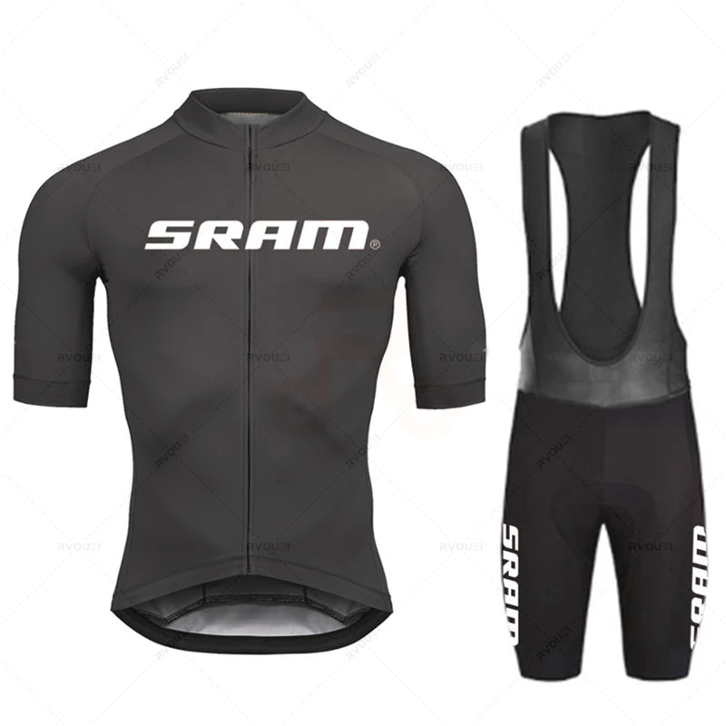 Cycling Gear Outfit - 2024 Sram Pro Zestawy koszulek kolarskich