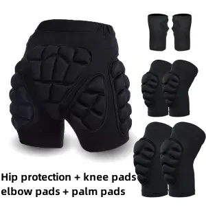 Cycling Gear Pants - Spodnie ochronne dla dzieci na narty,