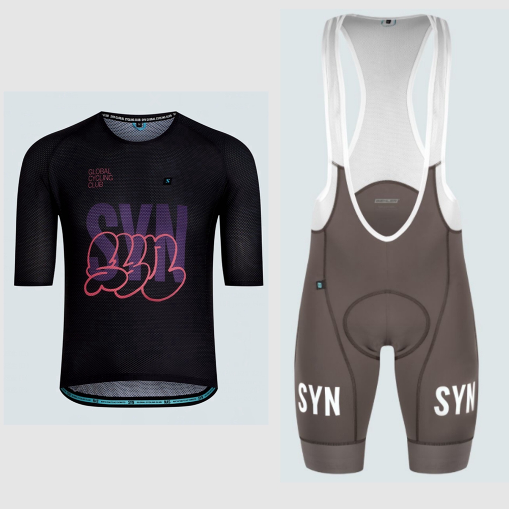 Cycling Gear Outfit - MĘSKA KOSZULKA TRENINGOWA LAB JERSEY BUBBLE