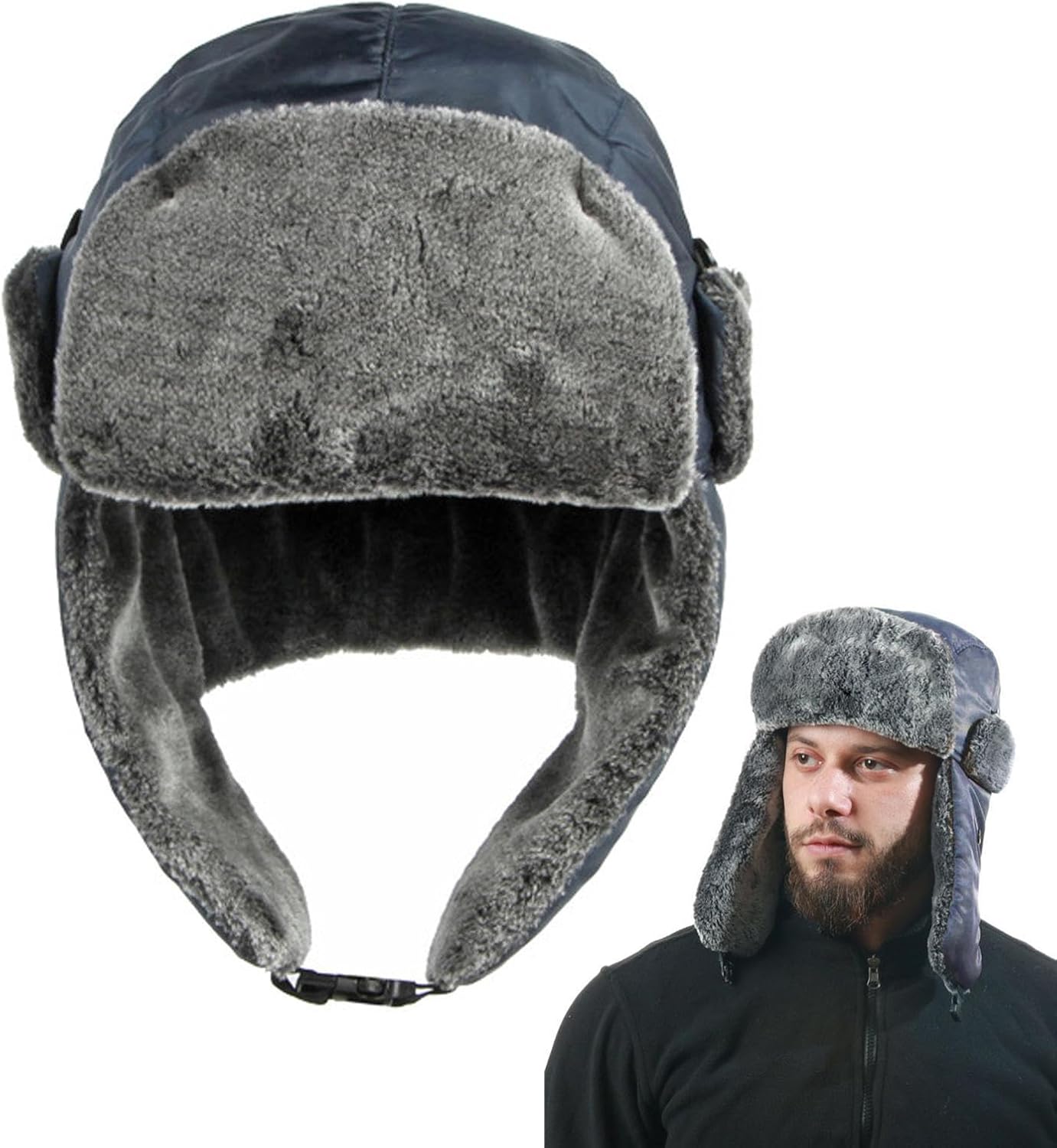 Cycling Gear To Keep You Warm - Czapka typu trapper - Termiczna czapka