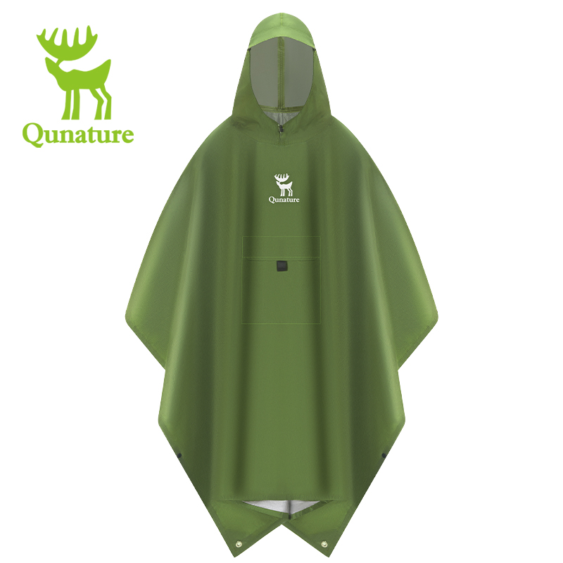 Cycling Gear Rain - Qunature 3 w 1 wodoodporny płaszcz