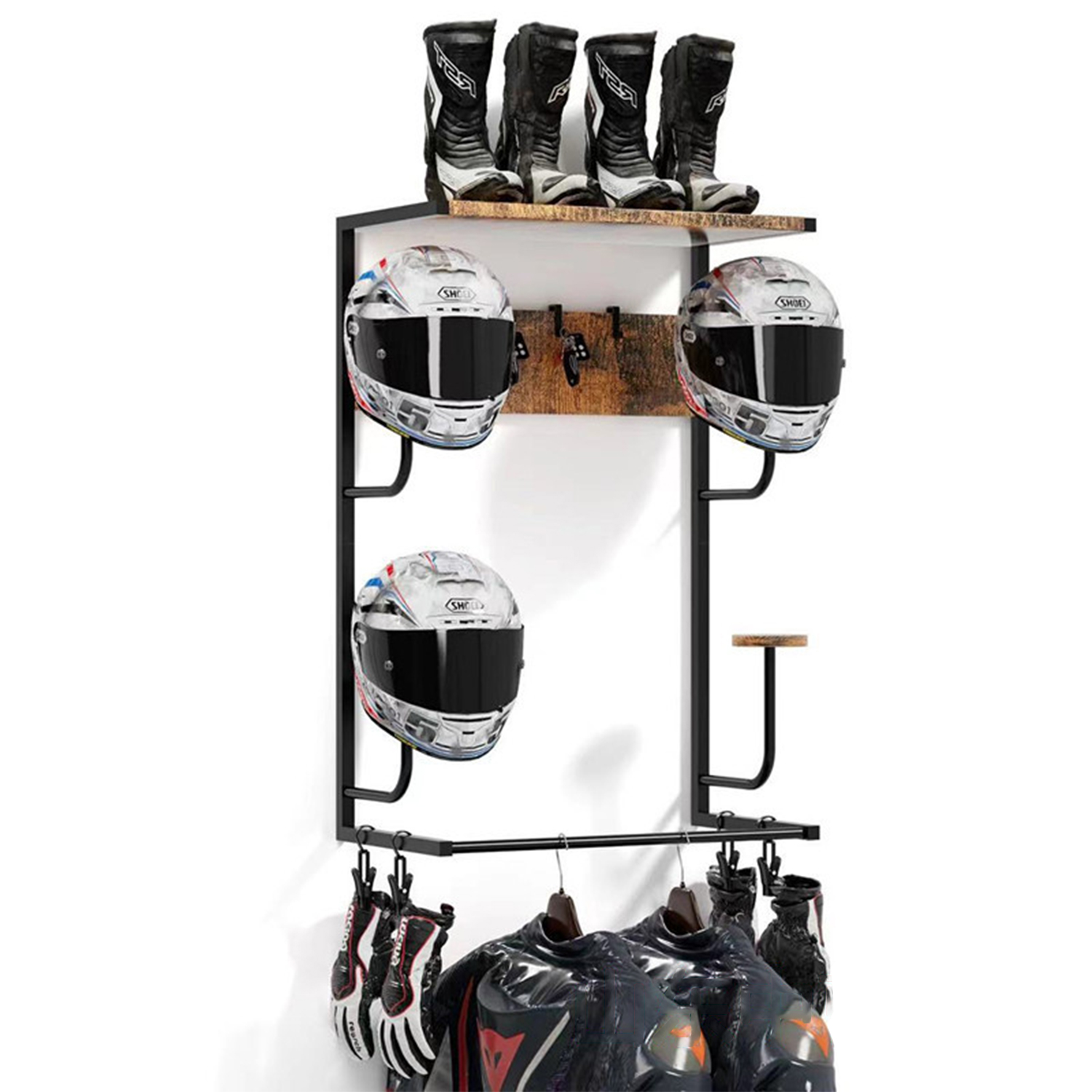 Cycling Gear Wall Mount - Uchwyt na kask motocyklowy, ścienny wieszak