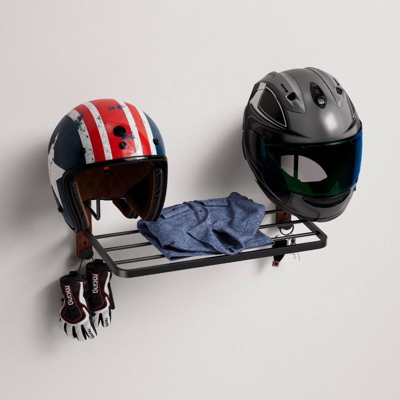 Cycling Gear Wall Mount - Wielofunkcyjny uchwyt ścienny na kask, wieszak