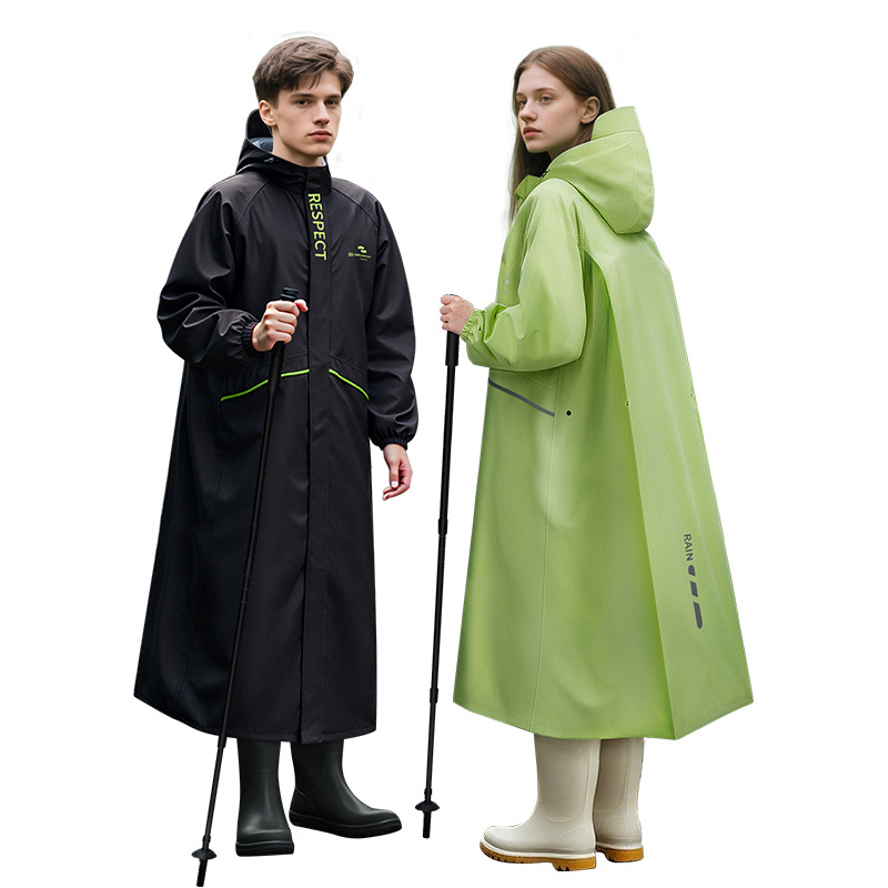 Gruby, wodoodporny płaszcz prz – Cycling Gear Rain recenzja i cena