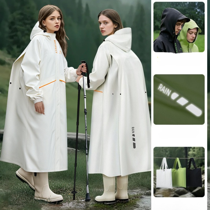 Gruby, wodoodporny płaszcz prz – Cycling Gear Rain recenzja i cena