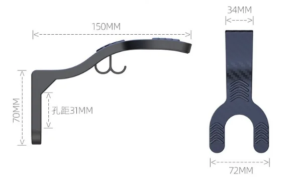 Uchwyt na kask do montażu na ś – Cycling Gear Wall Mount recenzja i cena