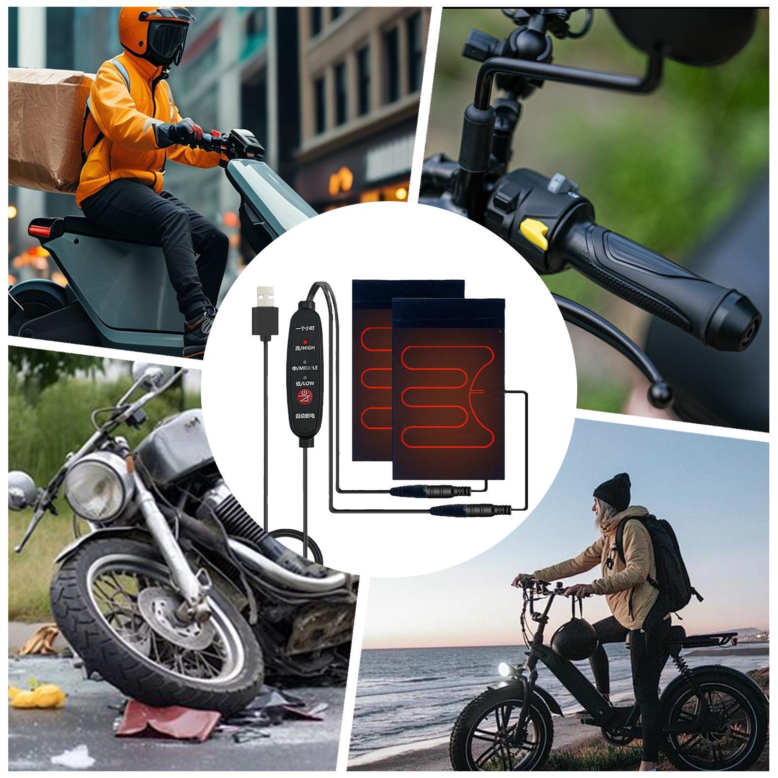 Ogrzewane manetki motocyklowe  – Cycling Gear In Winter recenzja i cena