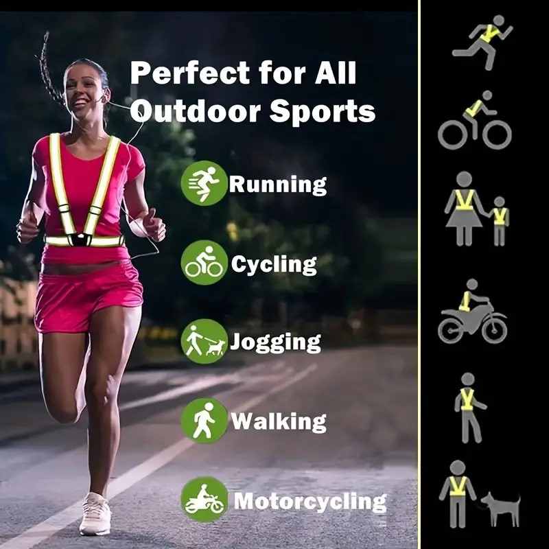 Kamizelka odblaskowa do biegan – Cycling Visibility Gear recenzja i cena