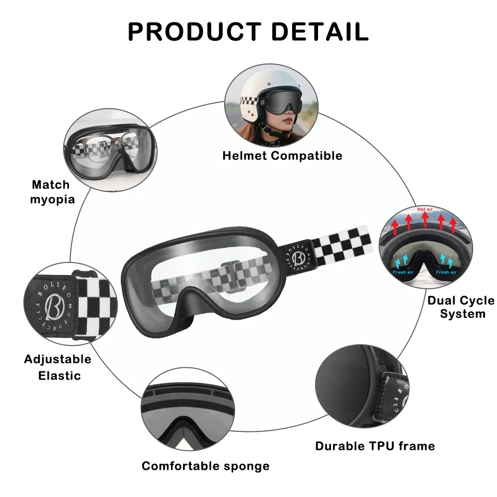 Okulary motocyklowe vintage do – Vintage Cycling Gear recenzja i cena