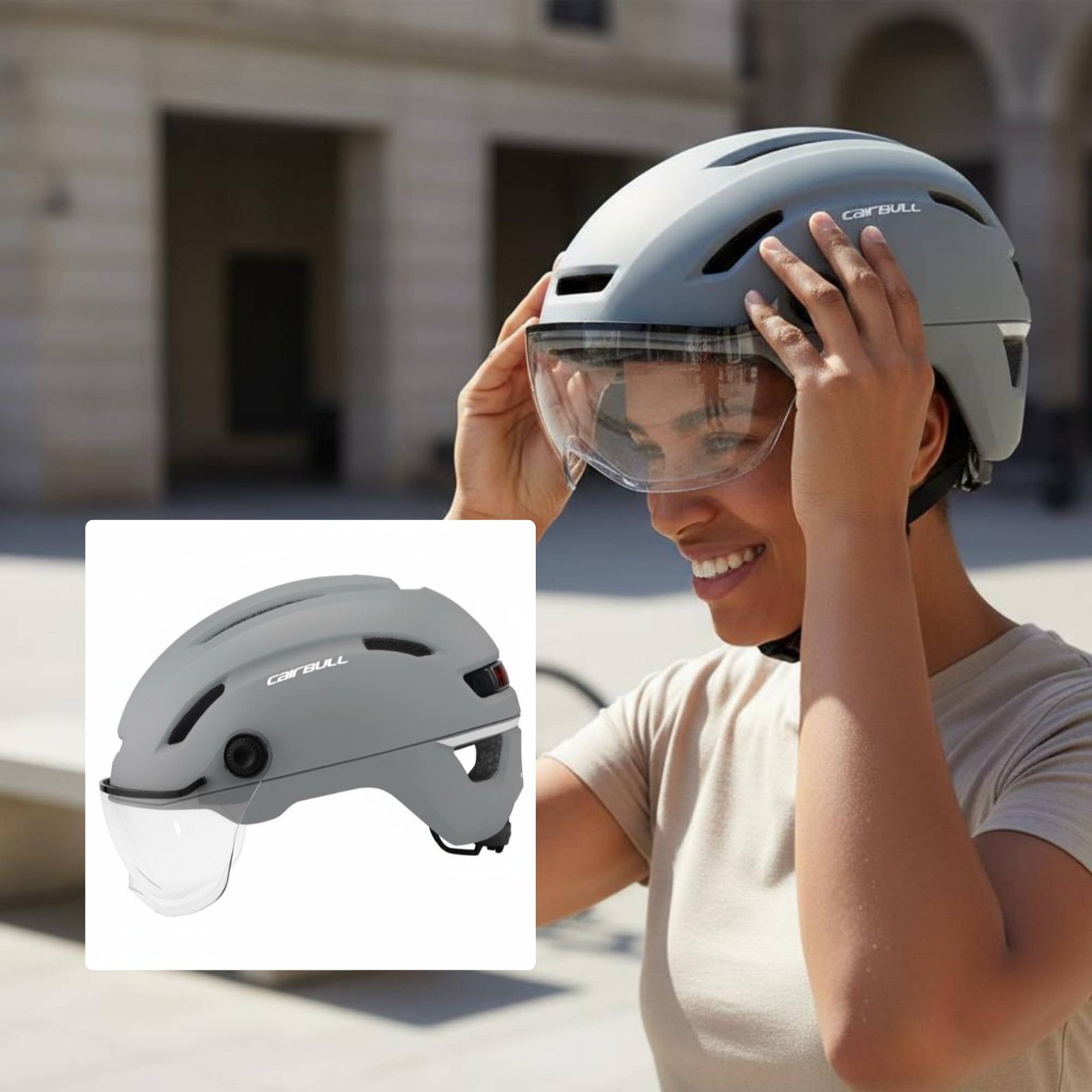 Kask rowerowy elektryczny do d – Cycling Gear Pas recenzja i cena