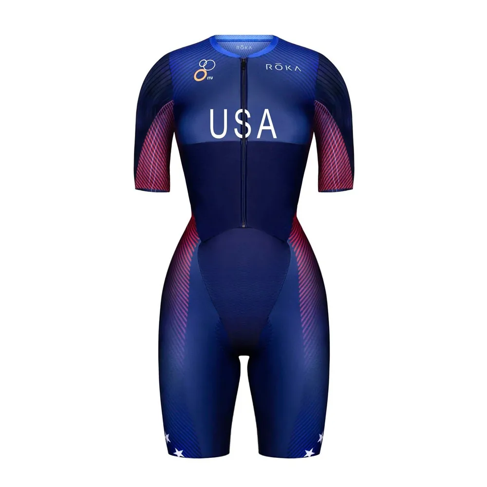 Roka Women's Short Sleeve Tris – Cycling Gear Outfit recenzja i cena