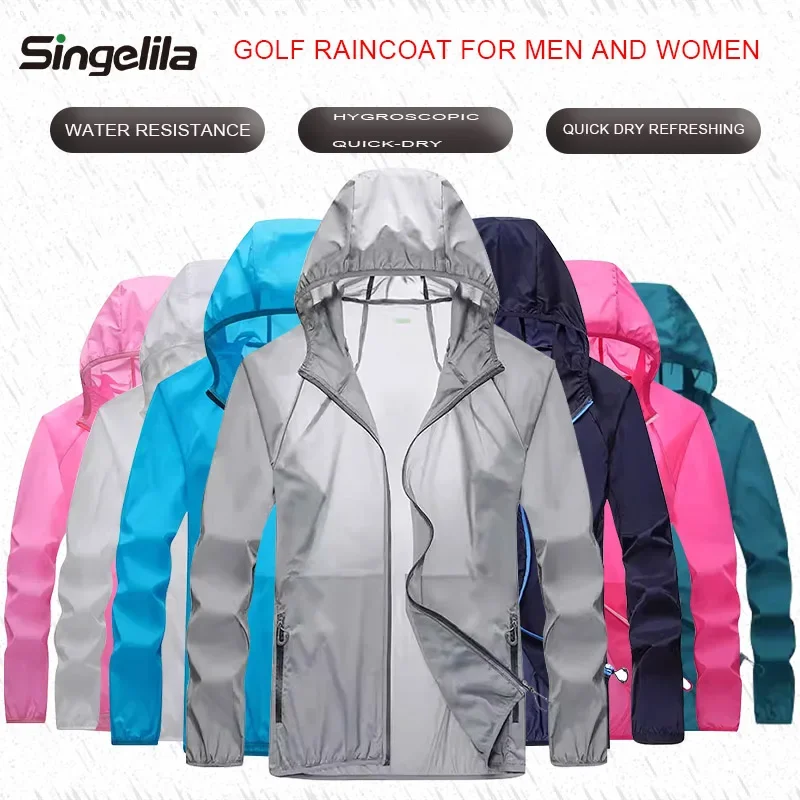 Golfowy płaszcz przeciwdeszczo – Cycling Gear Rain recenzja i cena