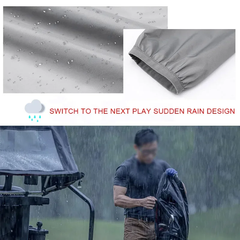 Golfowy płaszcz przeciwdeszczo – Cycling Gear Rain recenzja i cena