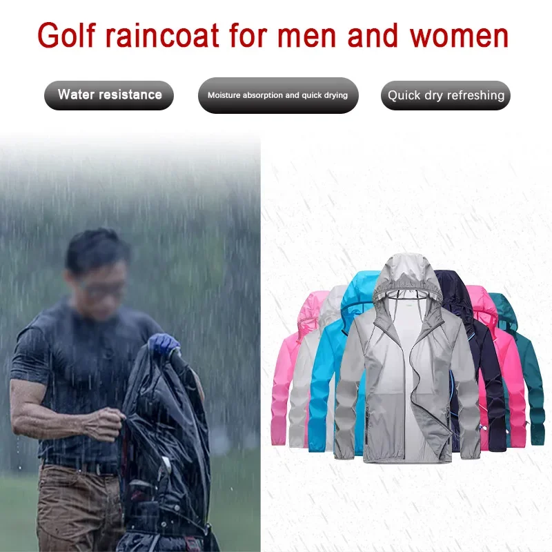 Golfowy płaszcz przeciwdeszczo – Cycling Gear Rain recenzja i cena