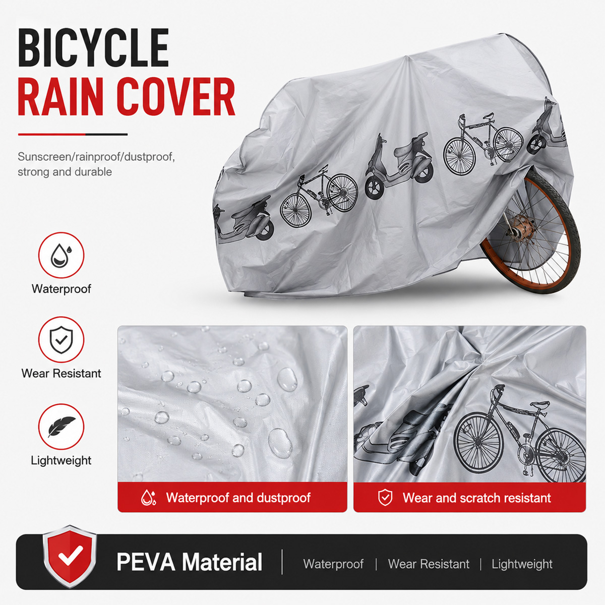 Uniwersalny pokrowiec na rower – Cycling Gear Rain recenzja i cena