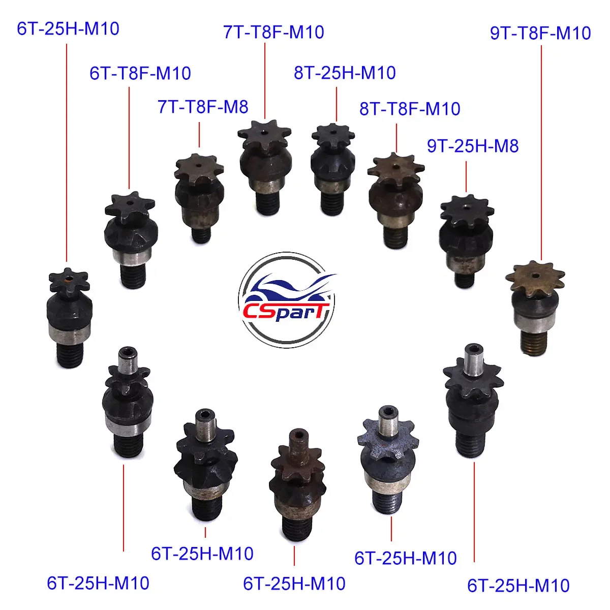 6T 7T 8T 9T 25H T8F M8 M10 Prz – Cycling Gear Box recenzja i cena