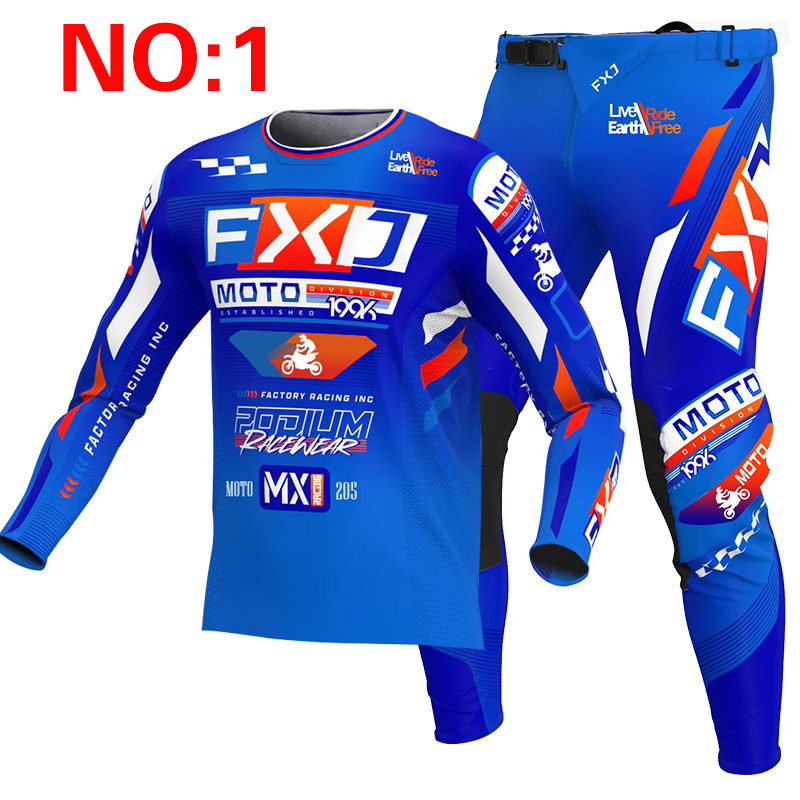 NOWY FXJ żółty zestaw enduro m – Cycling Gear Pants recenzja i cena
