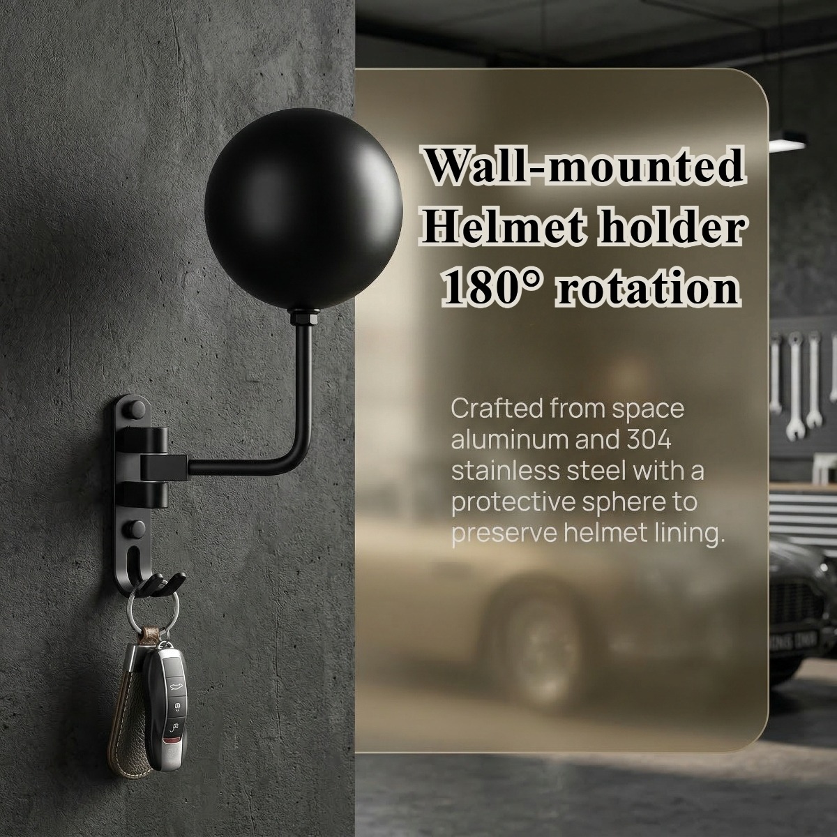 180 °   Obrotowy uchwyt ścienn – Cycling Gear Wall Mount recenzja i cena