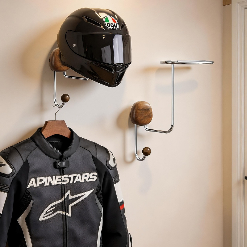 Uchwyt ścienny na kask bez wie – Cycling Gear Wall Mount recenzja i cena