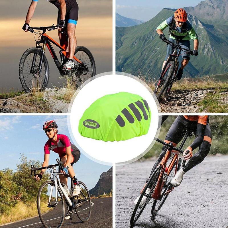 1 szt. Pokrowiec na kask rower – Cycling Visibility Gear recenzja i cena