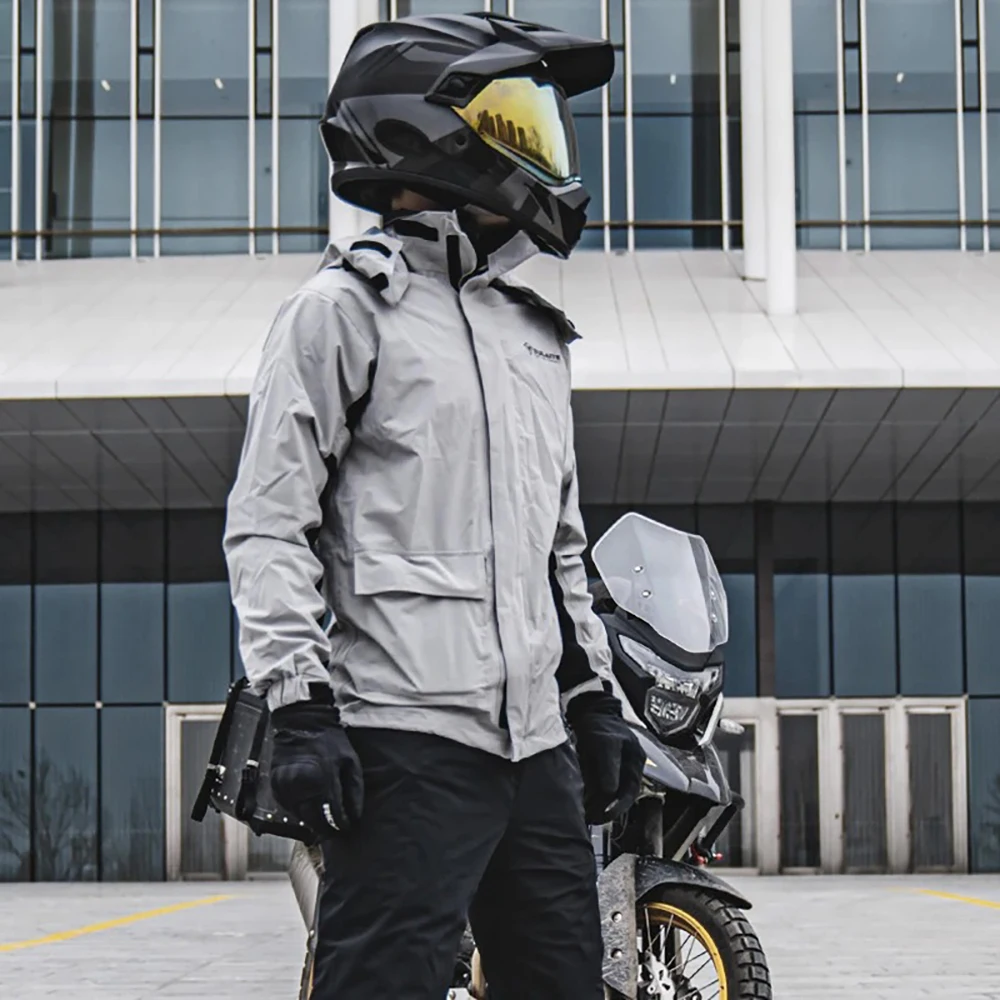 Motocyklowy płaszcz przeciwdes – Cycling Gear Rain recenzja i cena