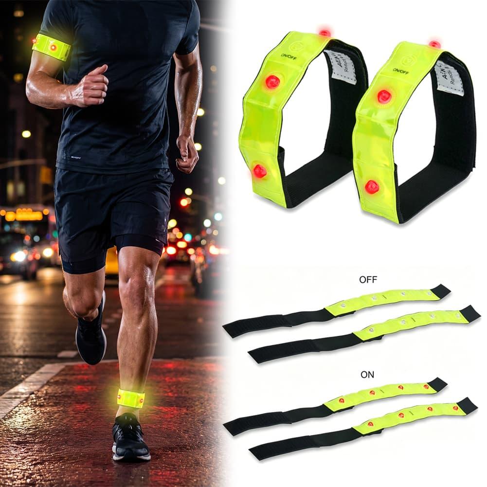 Odblaskowa opaska LED z trybam – Cycling Visibility Gear recenzja i cena