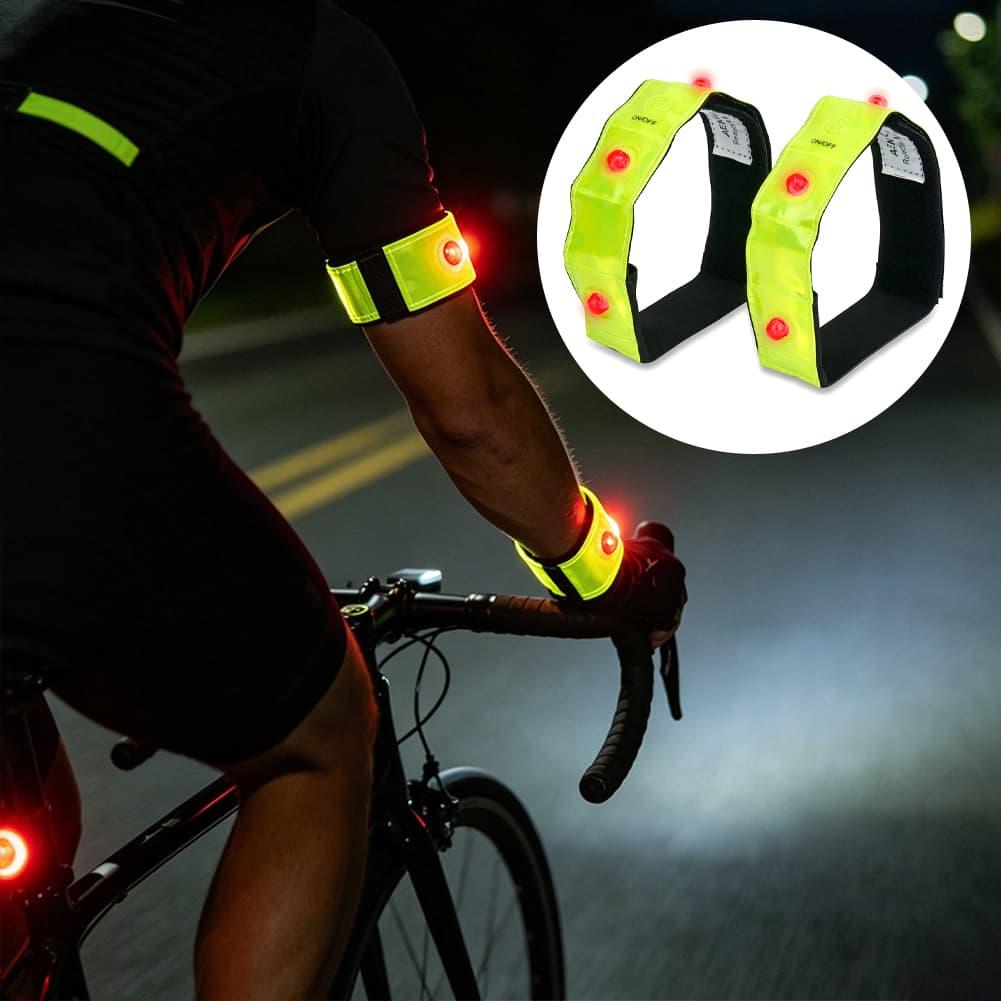Odblaskowa opaska LED z trybam – Cycling Visibility Gear recenzja i cena