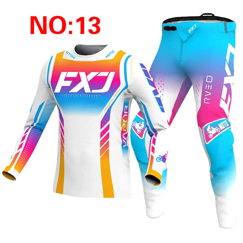 NOWOŚĆ 2025 FXJ różowy zestaw  – Cycling Gear Pants recenzja i cena