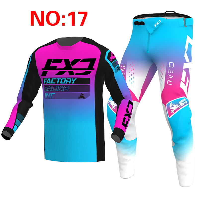 NOWOŚĆ 2025 FXJ różowy zestaw  – Cycling Gear Pants recenzja i cena