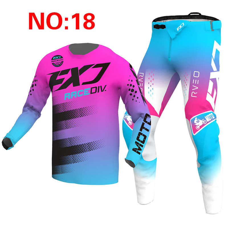 NOWOŚĆ 2025 FXJ różowy zestaw  – Cycling Gear Pants recenzja i cena