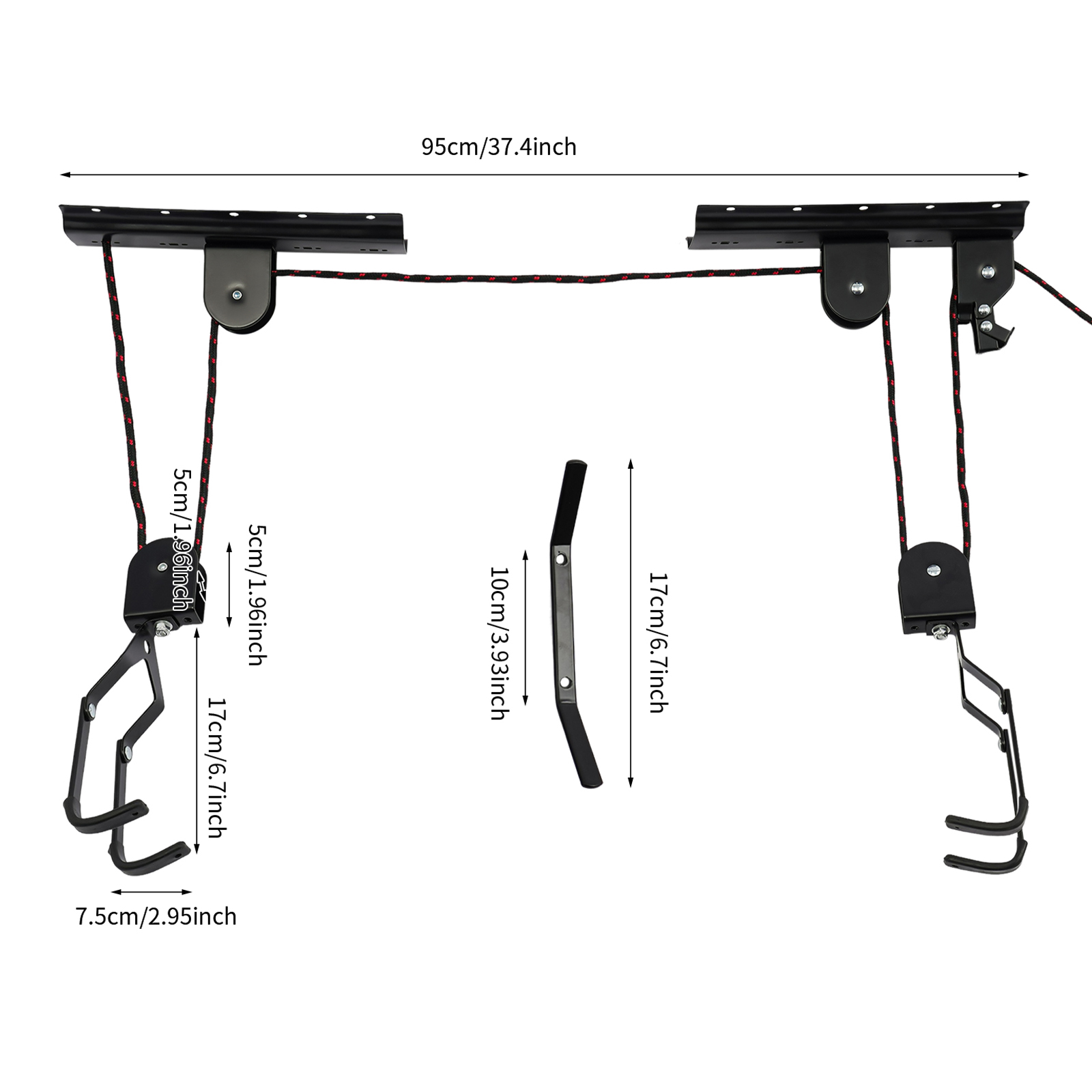 Uchwyt sufitowy do przechowywa – Cycling Gear Wall Mount recenzja i cena