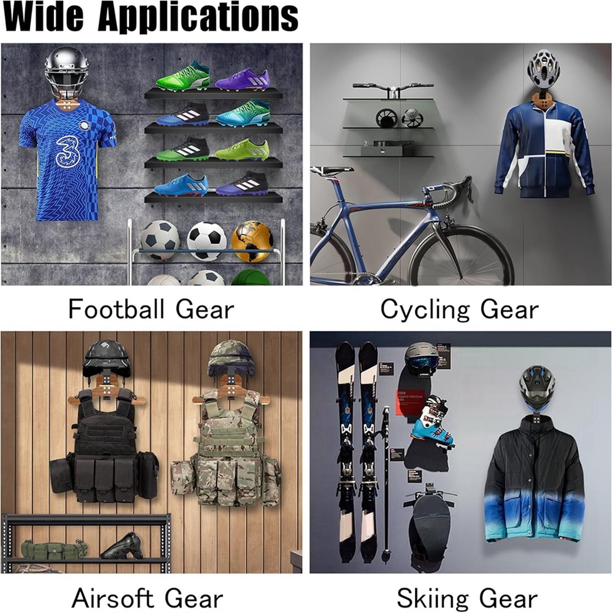 618 Mega Wyprzedaż Uchwyt na K – Cycling Gear Wall Mount recenzja i cena