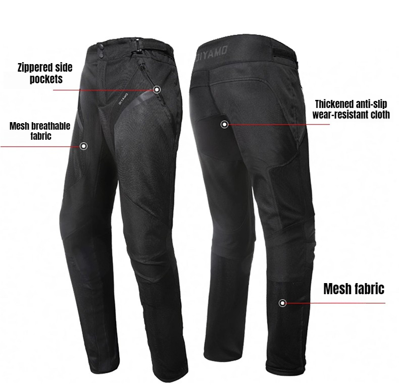Oddychające męskie spodnie mot – Cycling Gear Pants recenzja i cena
